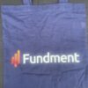 BLUE CLOTH SHOPPER BAG - Image 2