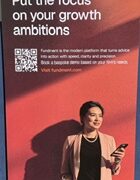 PUT THE FOCUS ON YOUR GROWTH AMBITION PULL UP BANNER